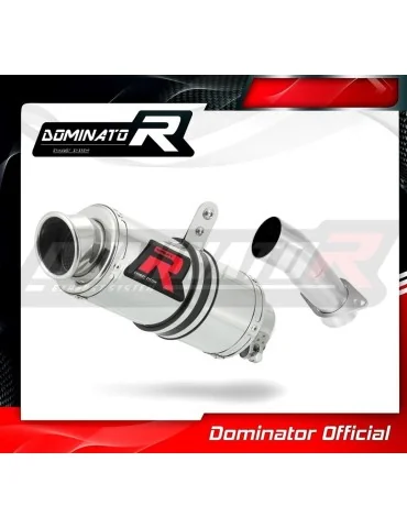 Silencieux slip-on Dominator GP1 pour Honda VFR 750 (1990-1992)