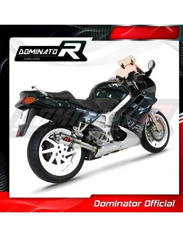 Silencieux slip-on Dominator GP1 pour Honda VFR 750 (1990-1992)