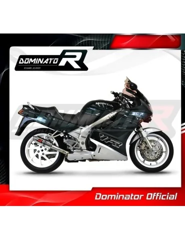 Silencieux slip-on Dominator GP1 pour Honda VFR 750 (1990-1992)