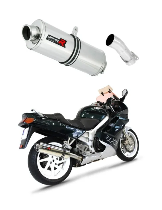 Silencieux slip-on Dominator OV pour Honda VFR 750 (1990-1992)