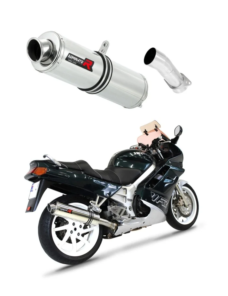 Silencieux slip-on Dominator ST pour Honda VFR 750 (1990-1992)