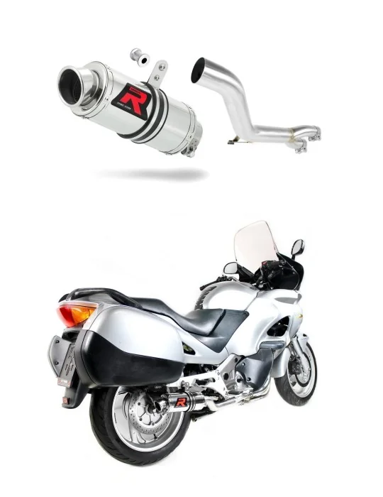 Silencieux slip-on Dominator GP1 pour Honda NT 650 V Deauville RC47 (1998-2005)