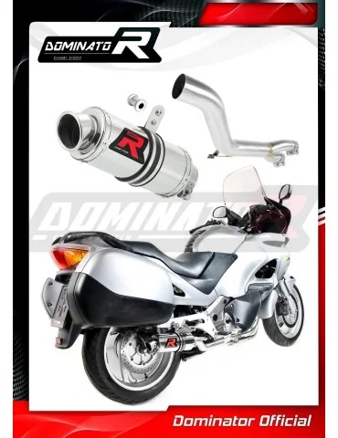 Silencieux slip-on Dominator GP1 pour Honda NT 650 V Deauville RC47 (1998-2005)
