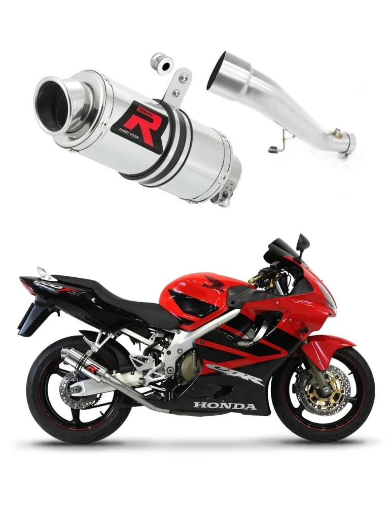 Silencieux slip-on Dominator GP1 pour Honda CBR 600 F4i / Sport (2001-2006)