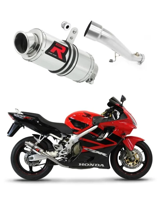 Silencieux slip-on Dominator GP1 pour Honda CBR 600 F4i / Sport (2001-2006)