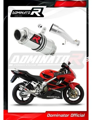 Silencieux slip-on Dominator GP1 pour Honda CBR 600 F4i / Sport (2001-2006)