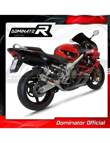 Silencieux slip-on Dominator GP1 pour Honda CBR 600 F4i / Sport (2001-2006)