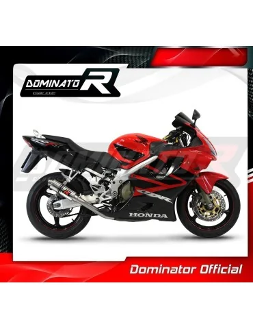 Silencieux slip-on Dominator GP1 pour Honda CBR 600 F4i / Sport (2001-2006)