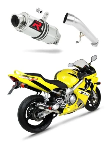 Silencieux slip-on Dominator GP1 pour Honda CBR 600 F4 (1999-2000)