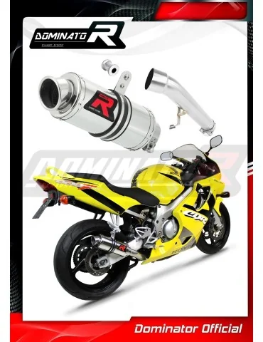 Silencieux slip-on Dominator GP1 pour Honda CBR 600 F4 (1999-2000)