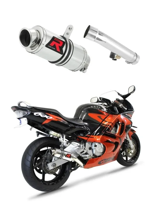 Silencieux slip-on Dominator GP1 pour Honda CBR 600 F2 / F3 (1991-1998)