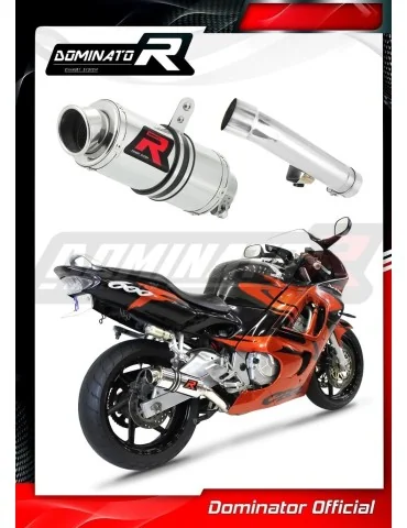 Silencieux slip-on Dominator GP1 pour Honda CBR 600 F2 / F3 (1991-1998)