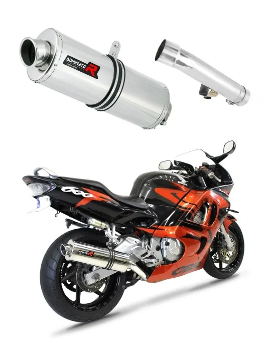 Silencieux slip-on Dominator OV pour Honda CBR 600 F2 / F3 (1991-1998)