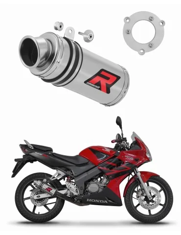 Silencieux bolt-on Dominator GP1 pour Honda CBR 125 (2004-2010)
