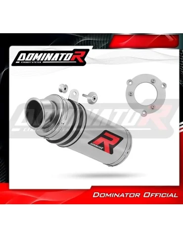Silencieux bolt-on Dominator GP1 pour Honda CBR 125 (2004-2010)