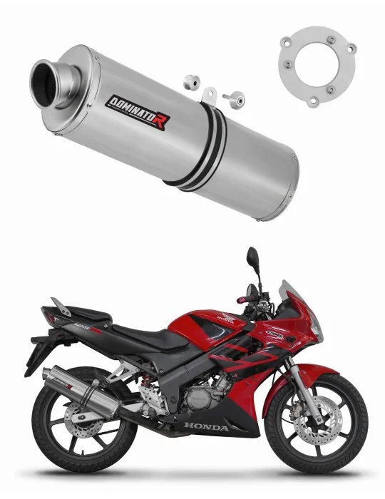Silencieux bolt-on Dominator OV pour Honda CBR 125 (2004-2010)
