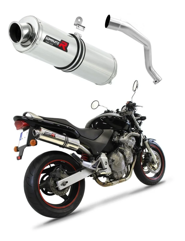 Silencieux slip-on Dominator ST pour Honda CB 600F Hornet (1998-2002)