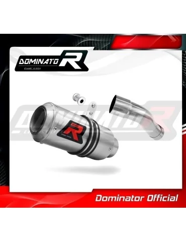 Silencieux slip-on homologué Dominator GP pour Honda CB 600F Hornet (2007-2013)