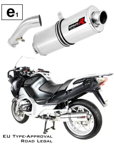 Silencieux slip-on homologué Dominator OVAL pour BMW R1200RT (2004-2009)