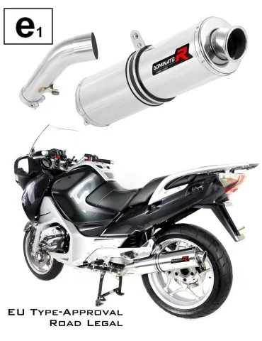 Silencieux slip-on homologué Dominator ROND pour BMW R1200RT (2004-2009)