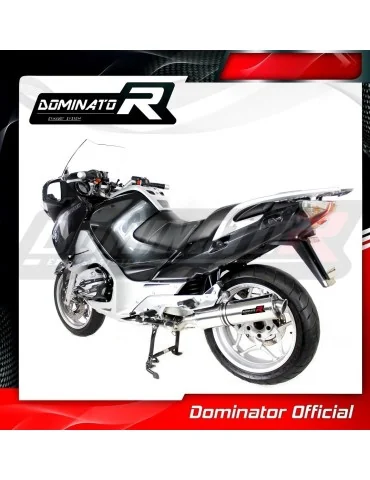Silencieux slip-on homologué Dominator ROND pour BMW R1200RT (2004-2009)
