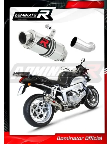 Silencieux slip-on Dominator GP1 pour BMW K1200R (2005-2009)