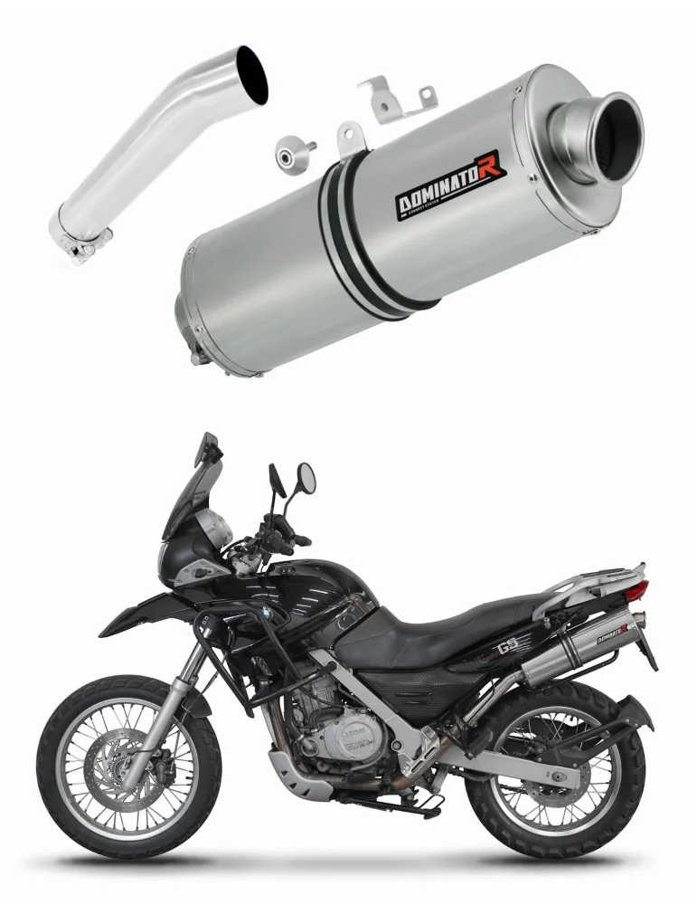 Silencieux slip-on Dominator OV pour BMW F650GS (2004-2007)