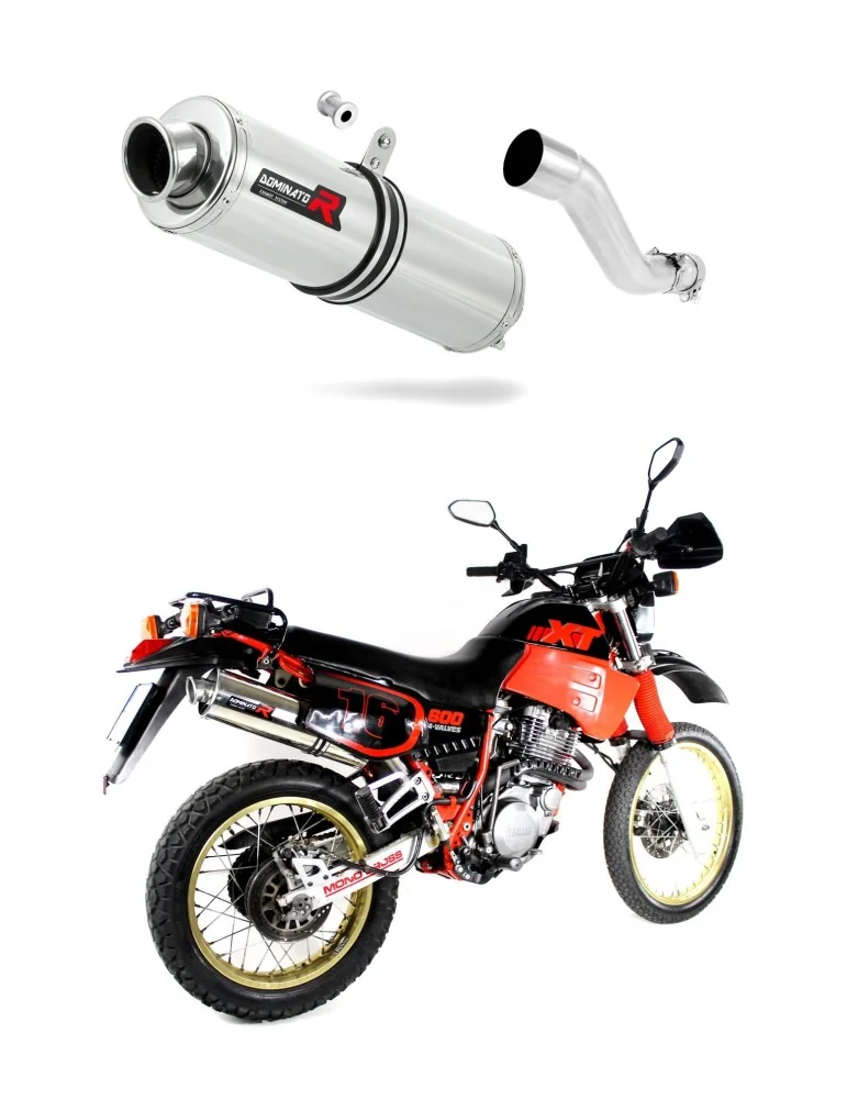 Silencieux slip-on Dominator ST pour Yamaha XT 600 2KF (1987-1989)