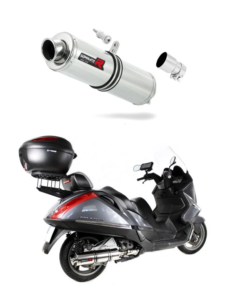 Silencieux slip-on Dominator ST pour Aprilia Atlantic 500 Sprint