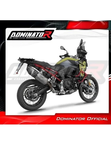 Tube central de liaison inox Dominator pour BMW F900 GS (2024-2026)