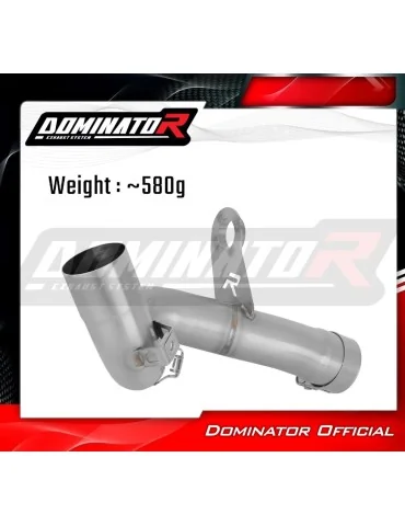 Tube central de liaison inox Dominator pour BMW F900 GS (2024-2026)