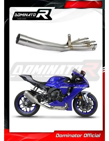 Décatalyseur inox Dominator pour Yamaha YZF R1 1000 RN65 2020-2024