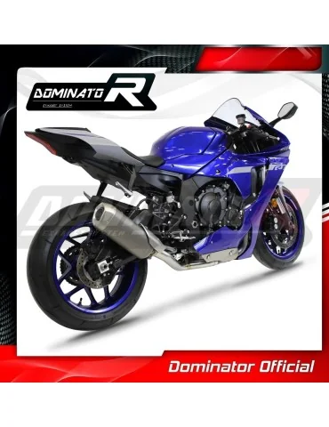 Décatalyseur inox Dominator pour Yamaha YZF R1 1000 RN65 2020-2024