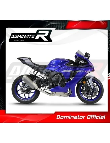 Décatalyseur inox Dominator pour Yamaha YZF R1 1000 RN65 2020-2024