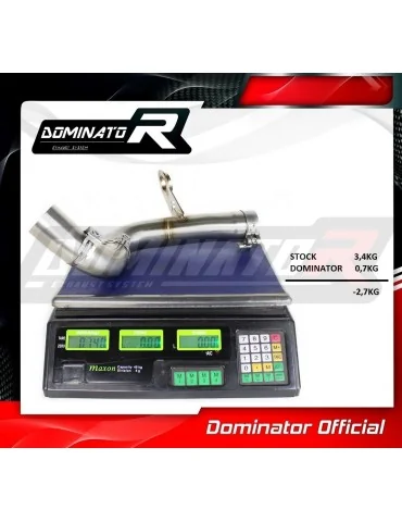 Décatalyseur inox Dominator pour BMW F750GS 2016-2020