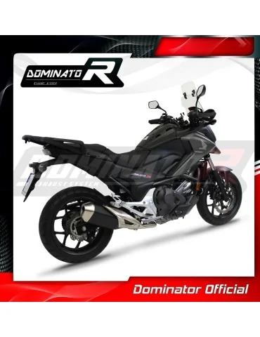 Décatalyseur inox Dominator pour Honda NC 700 / 750 X 2012-2020