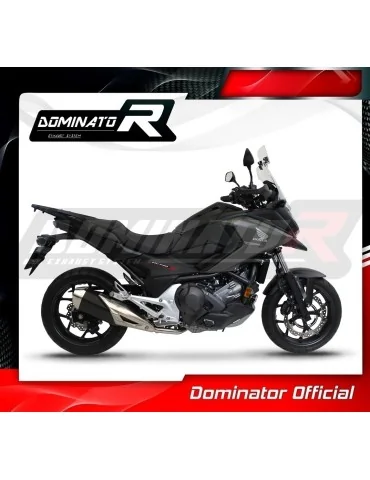 Décatalyseur inox Dominator pour Honda NC 700 / 750 X 2012-2020