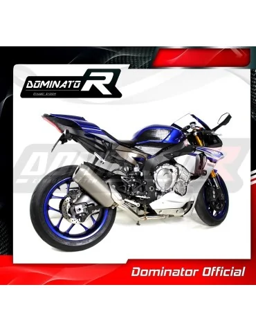 Décatalyseur inox Dominator RN49 pour Yamaha YZF R1 1000 2017-2019