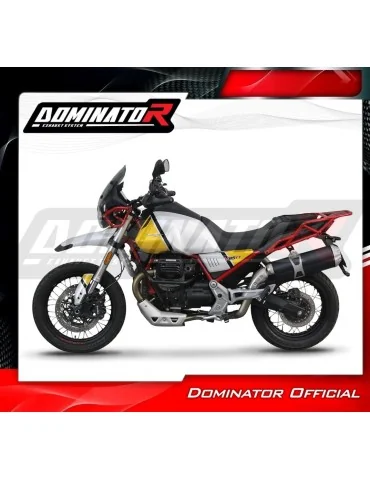 Tube central de liaison inox Dominator pour Moto Guzzi V85 TT (2019-2020)