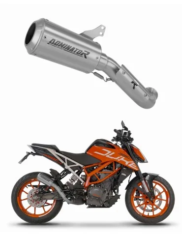 Silencieux slip-on Dominator GPS pour KTM 390 Duke (2017-2020)