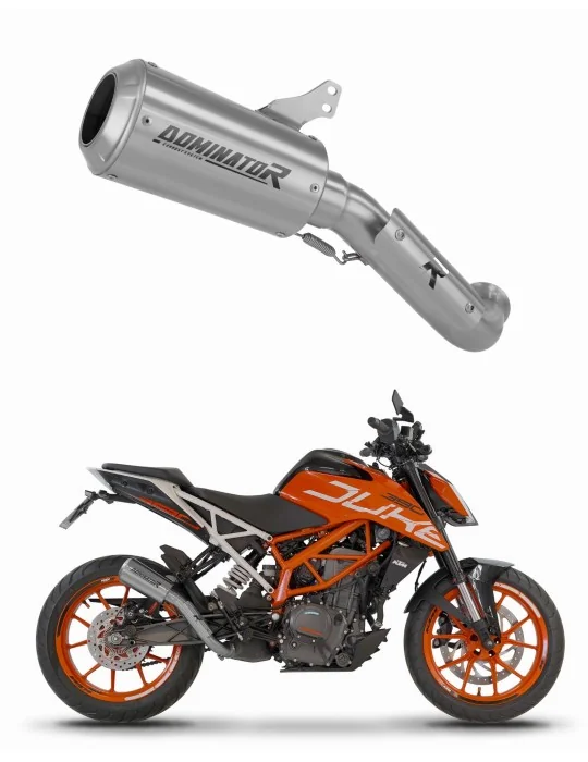 Silencieux slip-on Dominator GPS pour KTM 390 Duke (2017-2020)