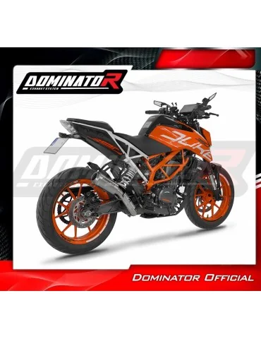 Silencieux slip-on Dominator GPS pour KTM 390 Duke (2017-2020)