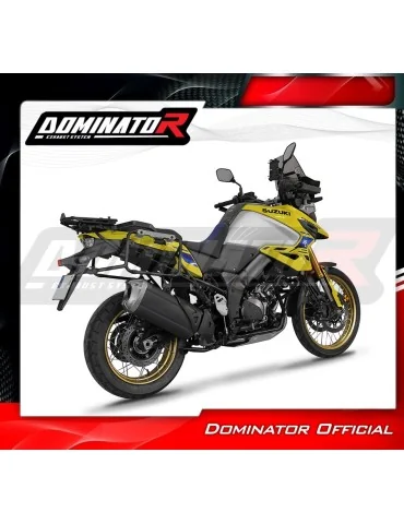 Tube central de liaison inox Dominator pour Suzuki V-Strom 1050 DE (2023-2025)