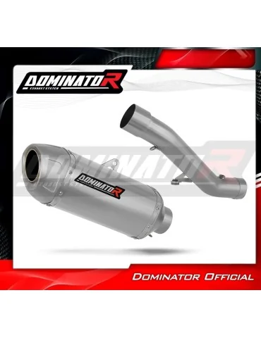Silencieux slip-on Dominator S6 Shorty pour Honda CBR 600 F4i (2001-2006)