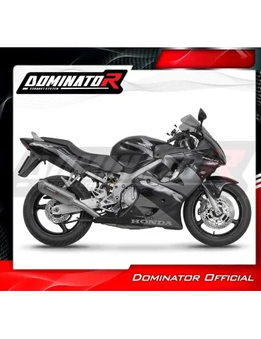 Silencieux slip-on Dominator S6 Shorty pour Honda CBR 600 F4i (2001-2006)