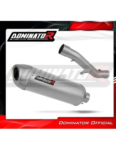 Silencieux slip-on Dominator S6 pour Honda CBR 600 F4i (2001-2006)