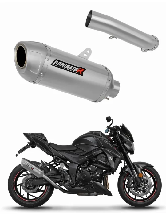 Silencieux slip-on Dominator S6 pour Suzuki GSX-S 750 (2017-2020)