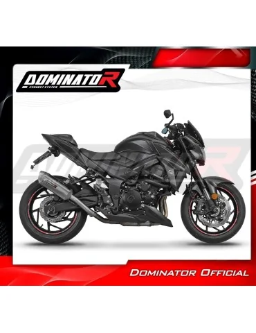 Silencieux slip-on Dominator S6 pour Suzuki GSX-S 750 (2017-2020)
