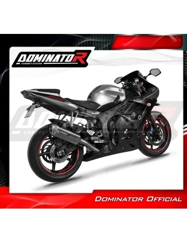 Silencieux slip-on Dominator S6 Shorty pour Yamaha YZF R6 (2003-2005)