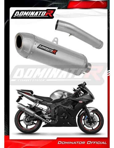 Silencieux slip-on Dominator S6 pour Yamaha YZF R6 (2003-2005)